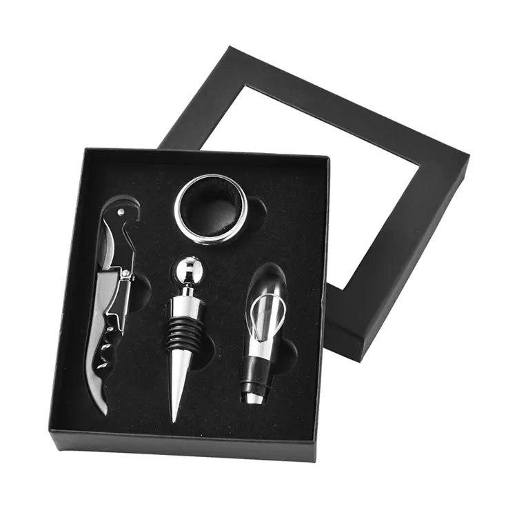 4PCS Accessories Fíon Socraigh Fíon Bosca Cairtchláir